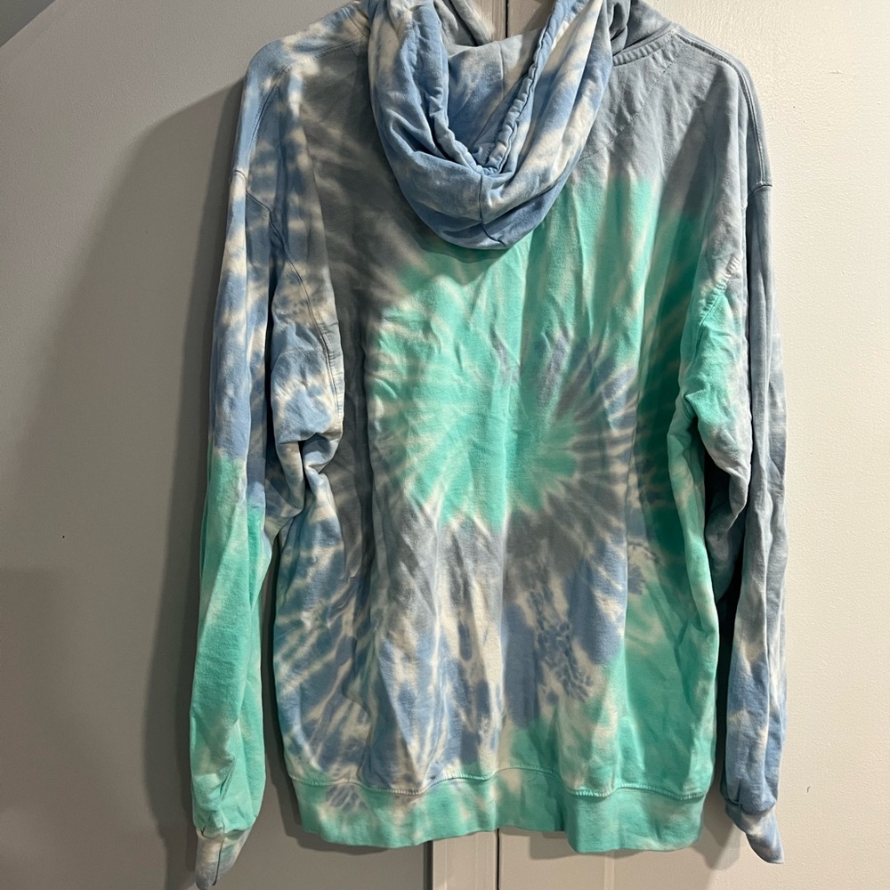 Miami Tie-Dye Surf Style Hoodie - Picture 3 of 3